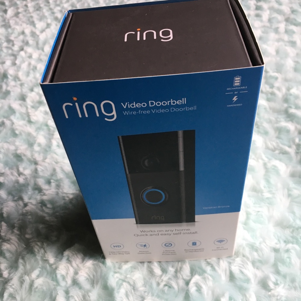 Ring Video Door Bell Camera Security Sale